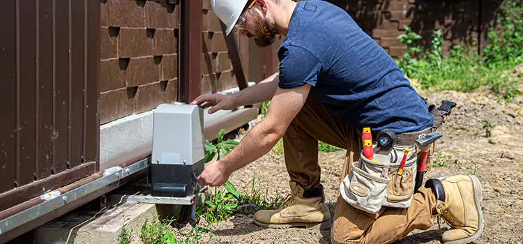 Electric Driveway Gate Installation Urbandale